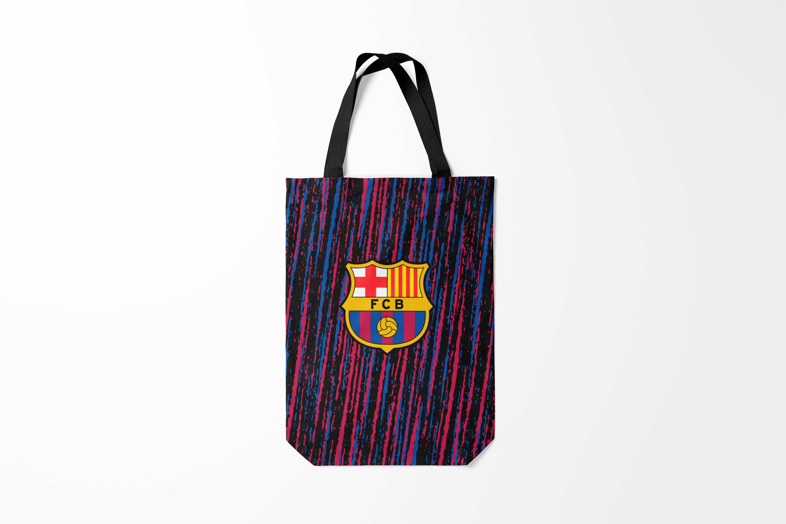 

Сумка шoппер унисекс Burnettie Barcelona FC BARCELONA., красный; синий, Barcelona FC BARCELONA.