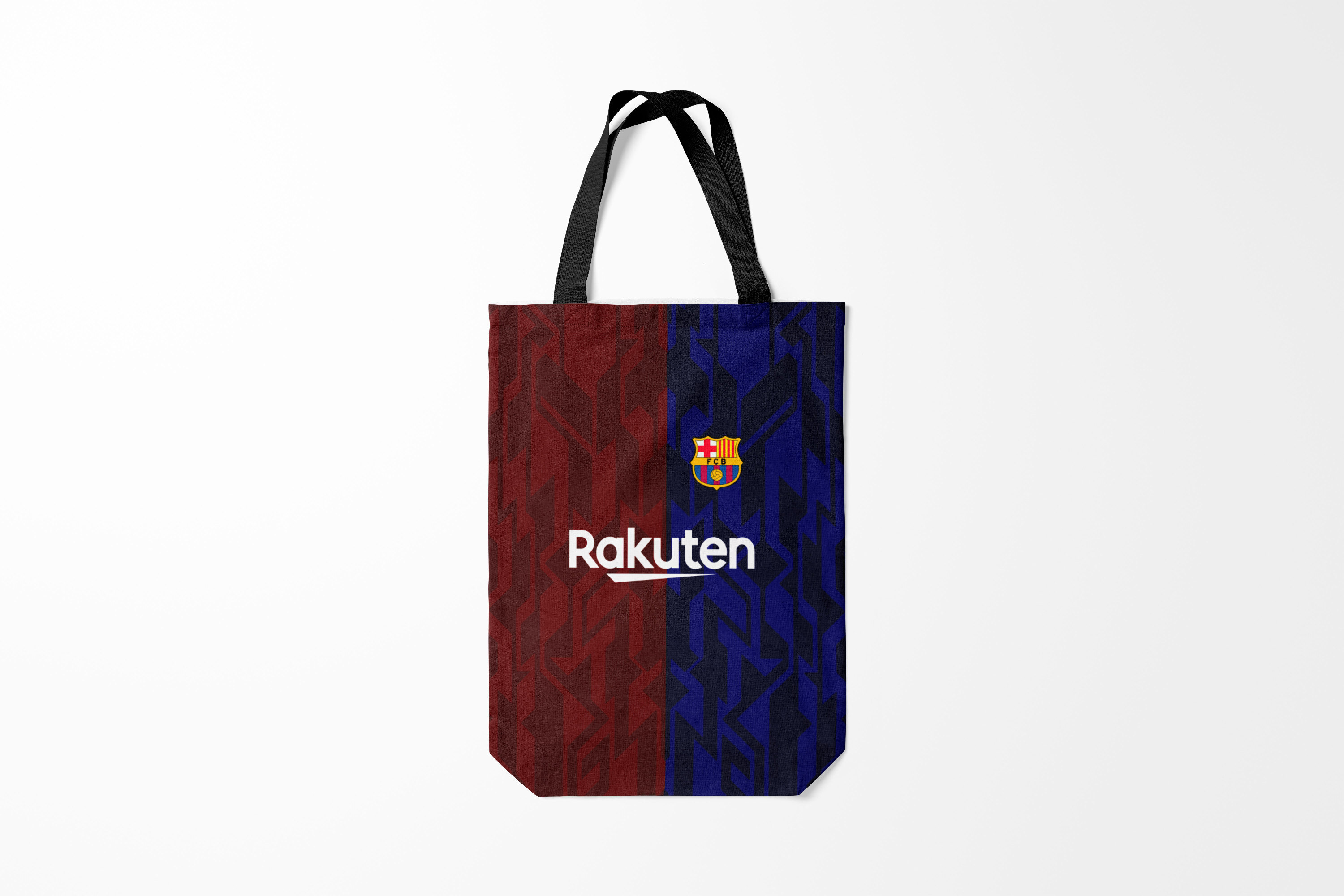 

Сумка шoппер унисекс Burnettie Barcelona FC BARCELONA., красный; синий, Barcelona FC BARCELONA.