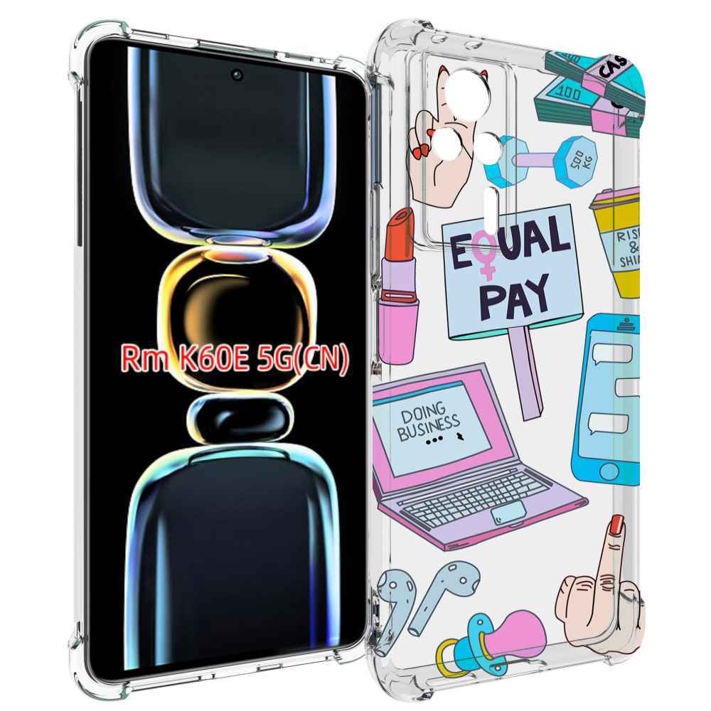 

Чехол MyPads разные-штучки для Xiaomi Redmi K60E, Tocco