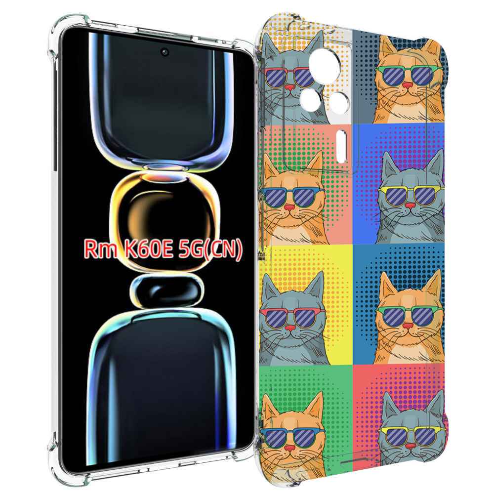 

Чехол MyPads разноцветные-коты для Xiaomi Redmi K60E, Tocco