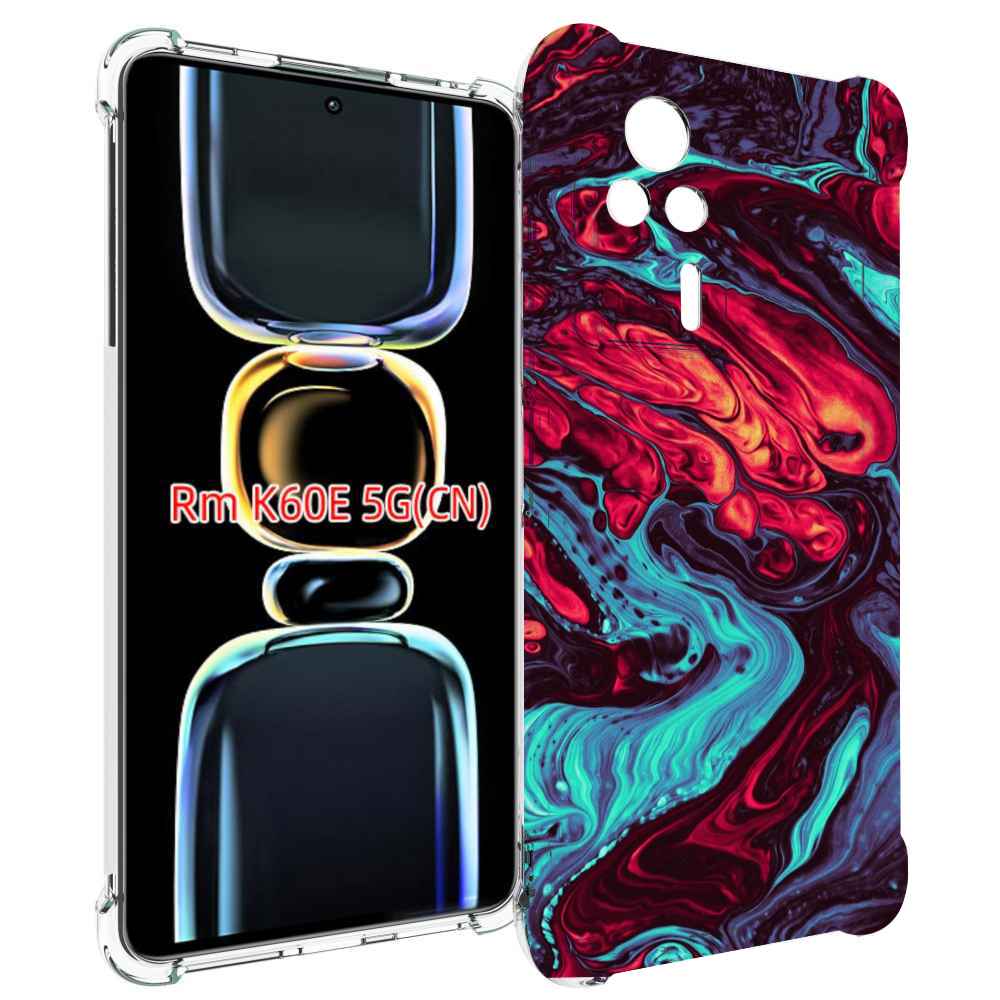 

Чехол MyPads разбавленная краска для Xiaomi Redmi K60E, Tocco