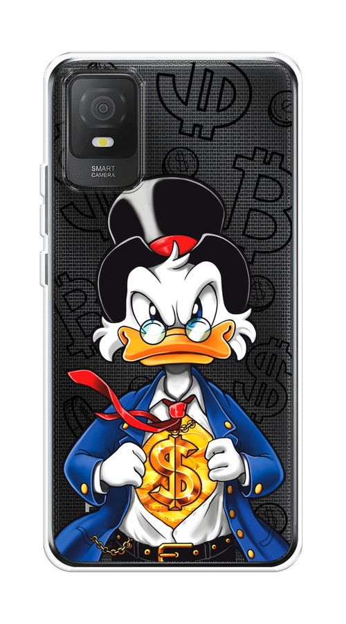 

Чехол на TCL 403 "Scrooge Goldman", Черный;белый;синий, 291650-1