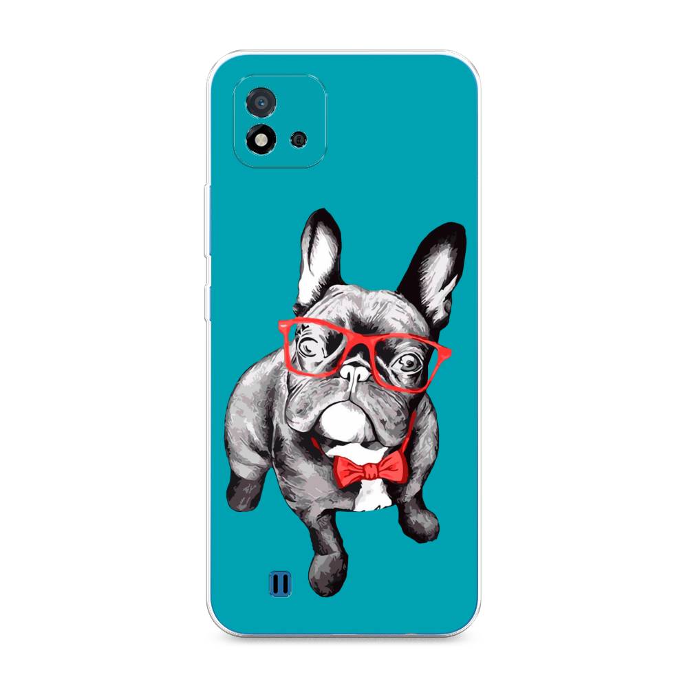 

Чехол на Oppo Realme C20 "Французский бульдог", 254850-1