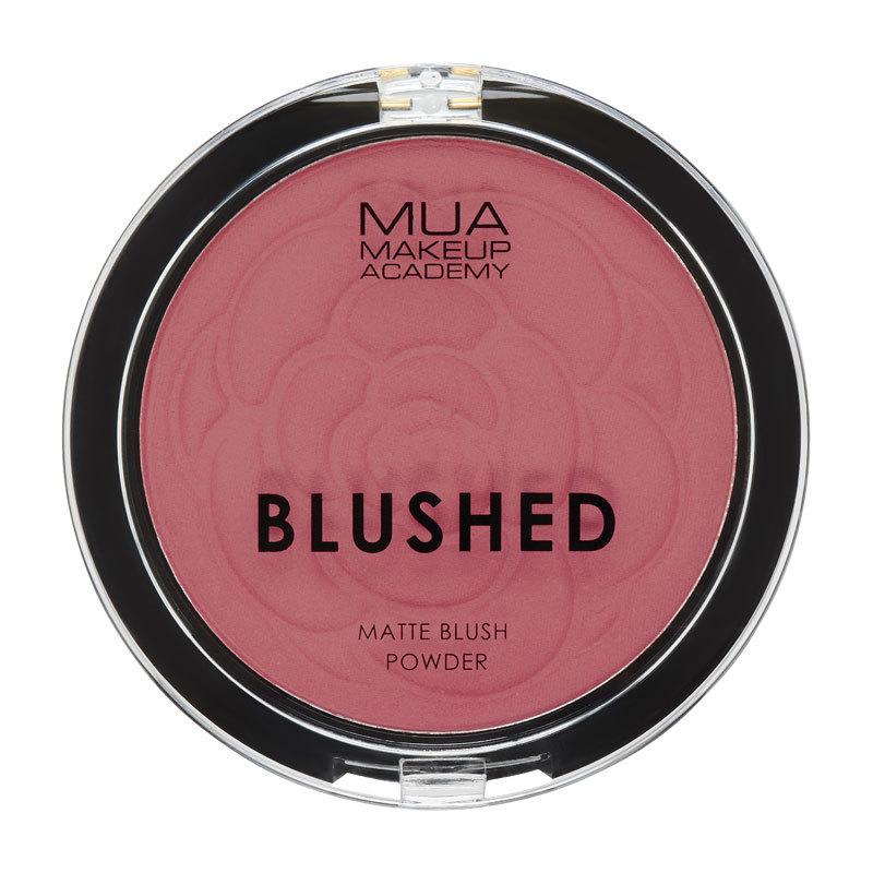 фото Компактные румяна mua makeup academy blushed matte, rouge punch