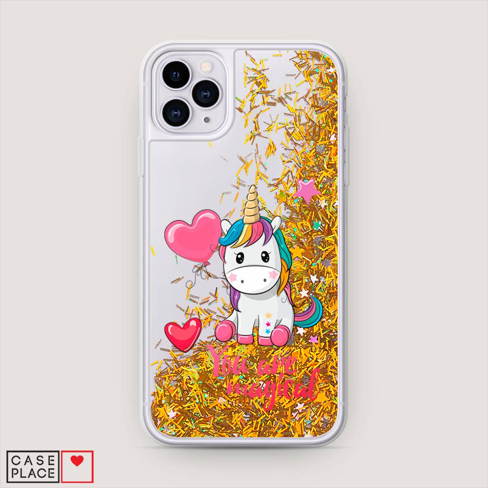 

Чехол Awog на Apple iPhone 11 Pro Max / Айфон 11 Pro Max "Волшебная единорожка", Разноцветный, 12290-1