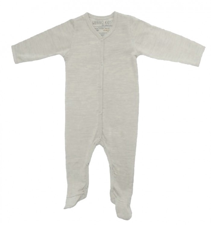 190010 Комб COCOOI NB (0м) 100% Меринос Шерсть БЕЖ 190010