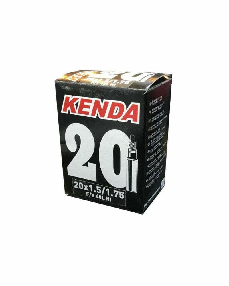 

Камера велосипедная "узкая" Kenda 20" спорт ниппель (Presta) 48мм 1 3/8" (32/37-438/451) (, Черный