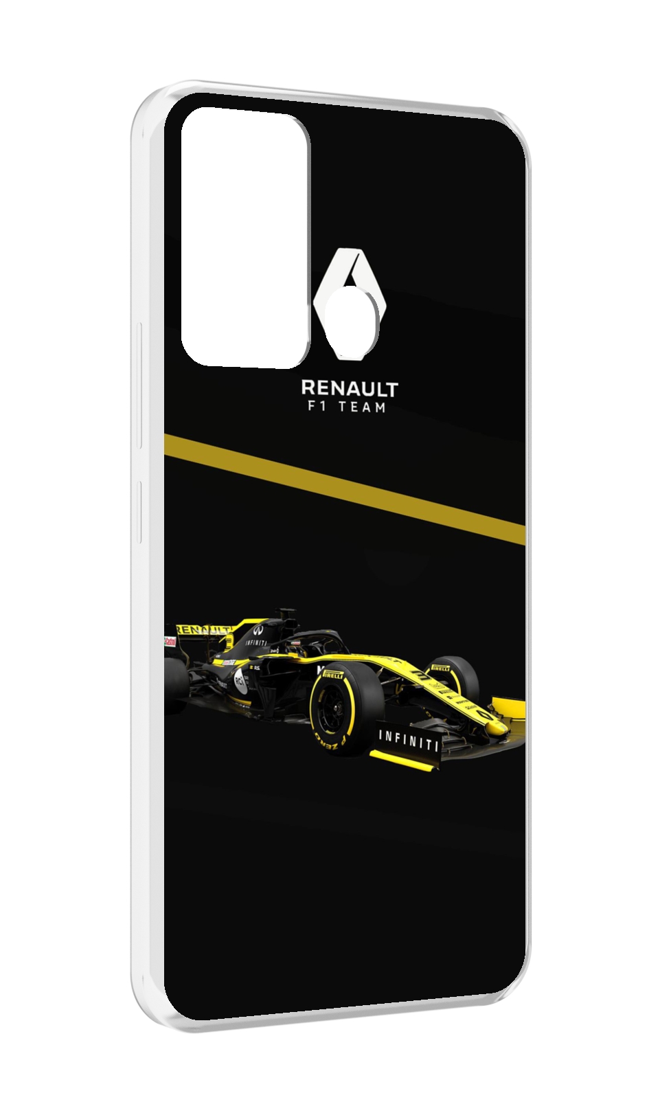 

Чехол MyPads renault 2 для Infinix Hot 12i, Прозрачный, Tocco