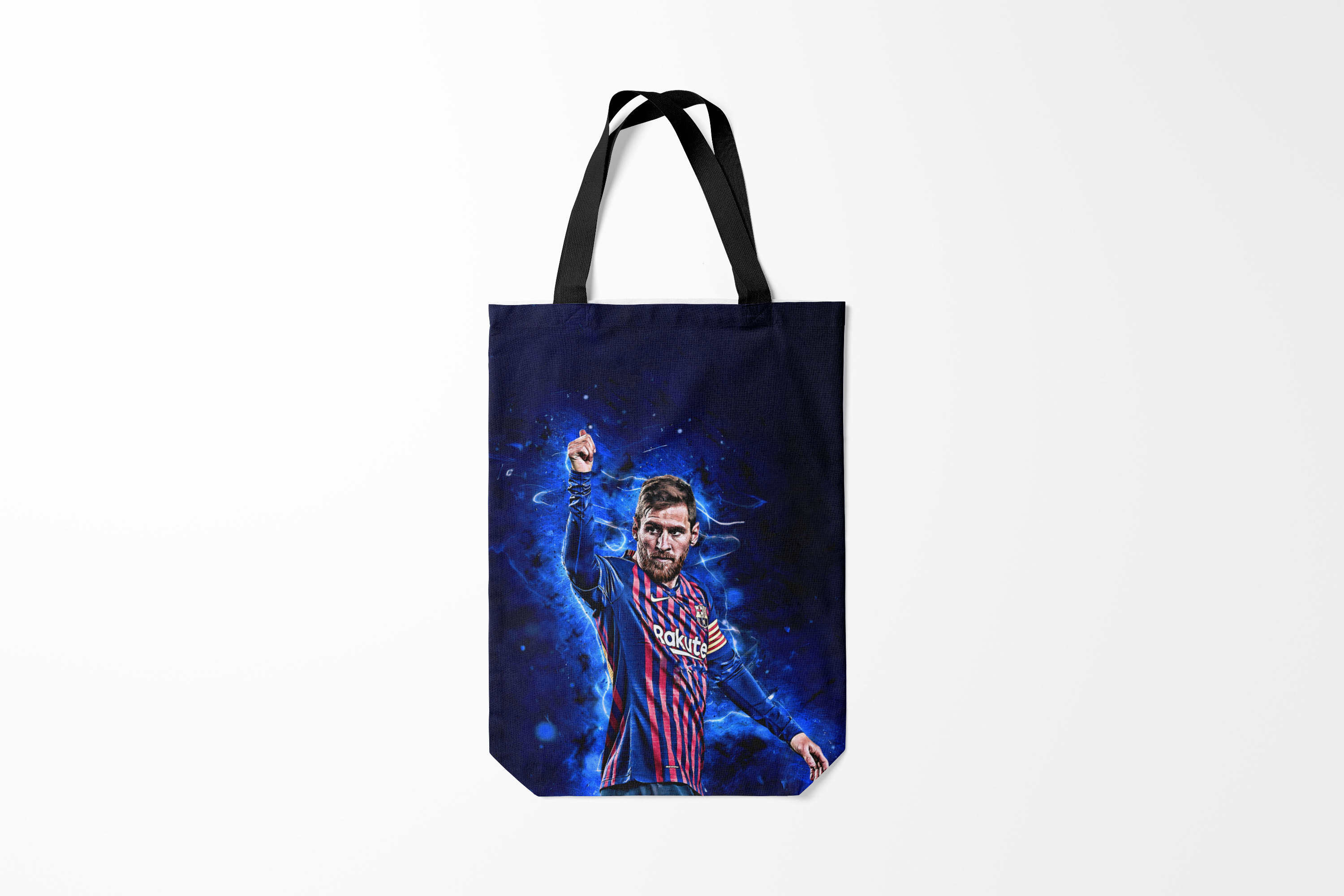 

Сумка шoппер унисекс Burnettie Barcelona Lionel Messi 10, синий, Barcelona Lionel Messi 10