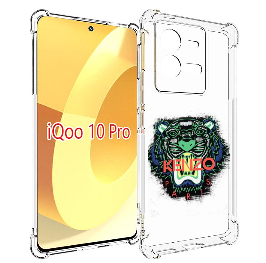 

Чехол MyPads кинзо для Vivo iQOO 10 Pro, Прозрачный, Tocco