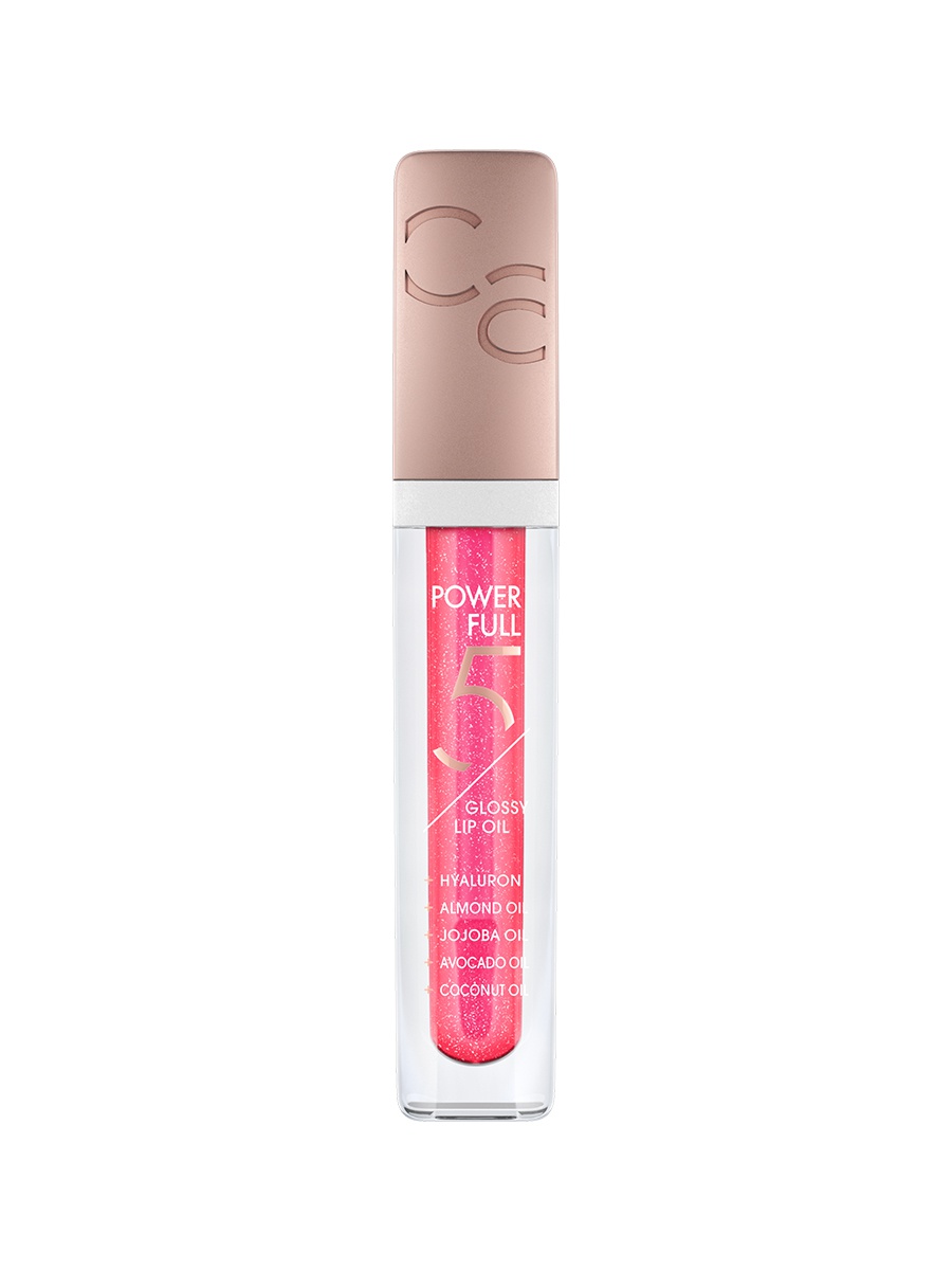 фото Масло для губ catrice -power full 5 glossy lip oil - 030 watermelon sparkle