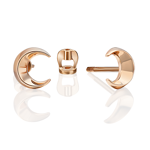 

Серьги из красного золота PLATINA jewelry 02-4867-00-000-1110, 02-4867-00-000-1110
