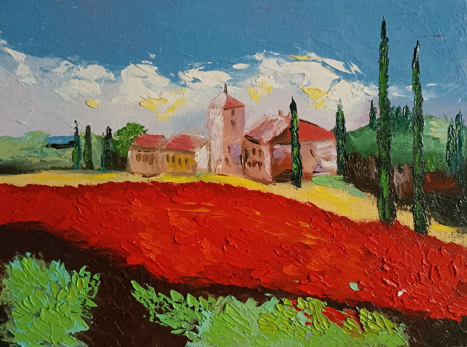 

Картина, Прованс , Маргарита Мишарева,30х40 без рамы
