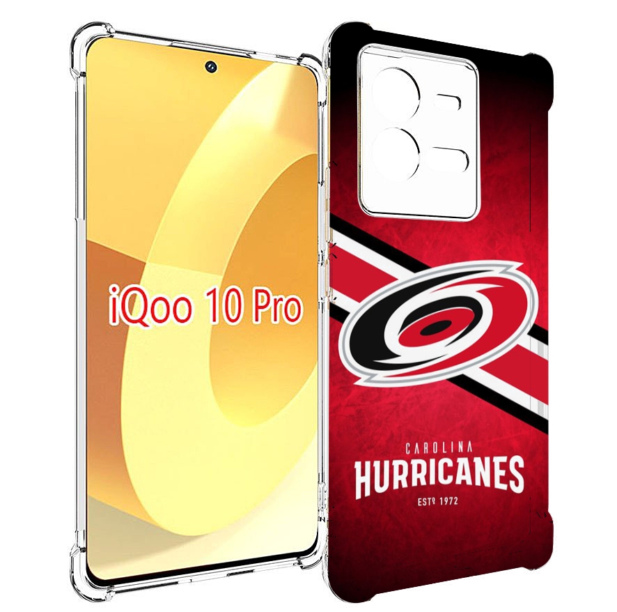 

Чехол MyPads каролина харрикеинс мужской для Vivo iQOO 10 Pro, Прозрачный, Tocco