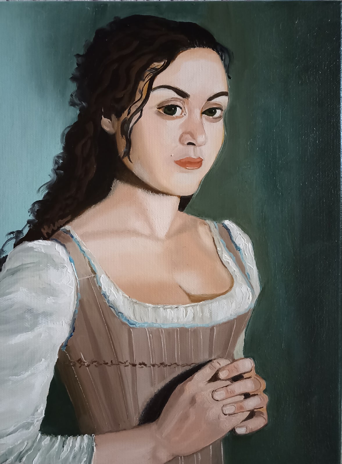

Картина, Мадлен, Маргарита Мишарева, 40х30, без рамы
