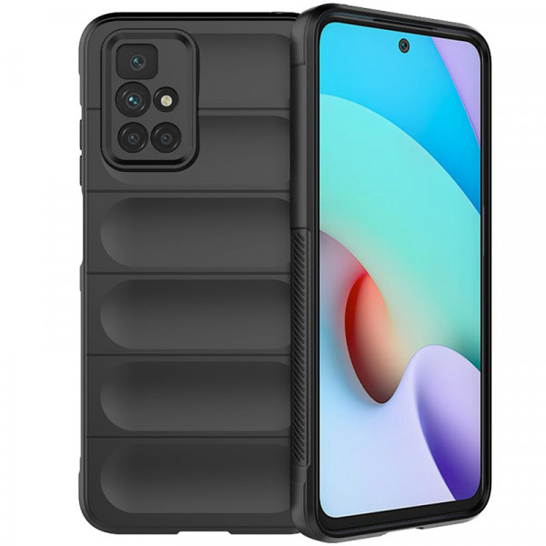 Противоударный чехол Epik Flex Silicone для Xiaomi Redmi 10 с защитой камеры и микрофибро