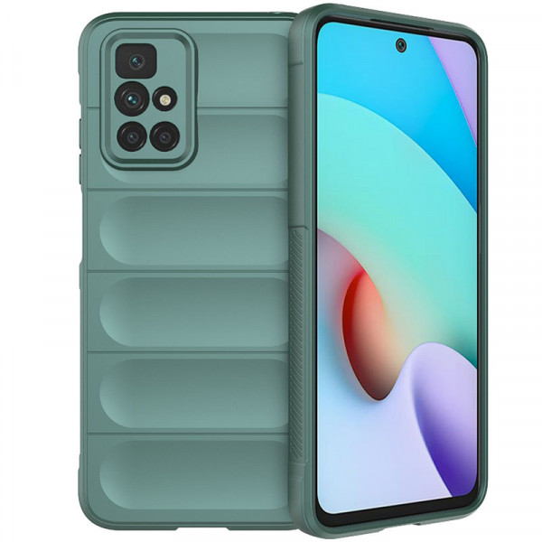 Противоударный чехол Epik Flex Silicone для Xiaomi Redmi 10 с защитой камеры и микрофибро