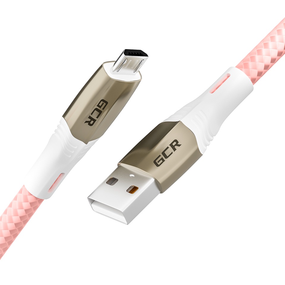 фото Кабель для смартфона gcr merсedes usb type c нейлон 1,2м