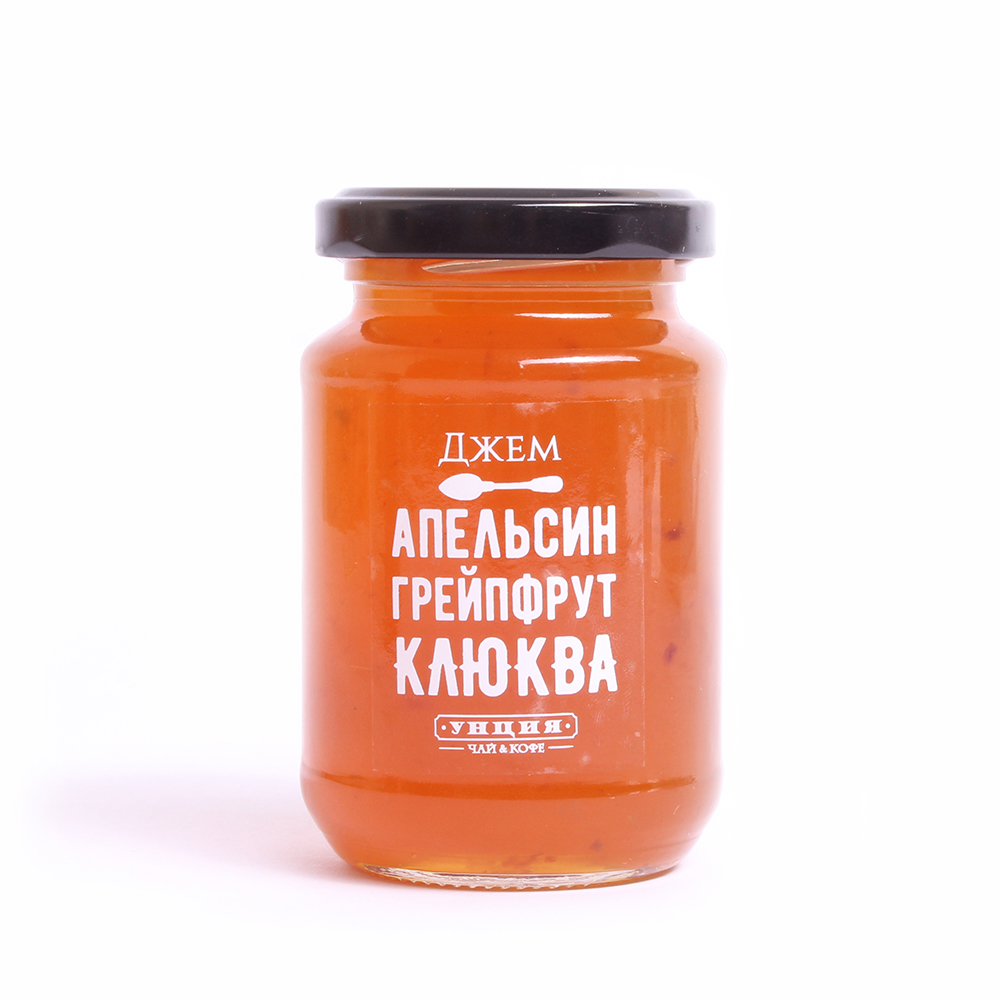 Джем Унция Апельсин-грейпфрут-клюква 200 г