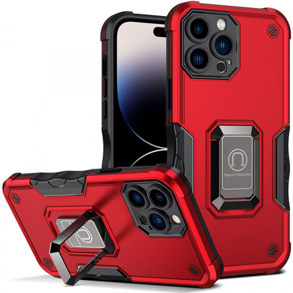 Противоударный чехол Epik Magnet Ring с кольцом для iPhone 14 Pro Max