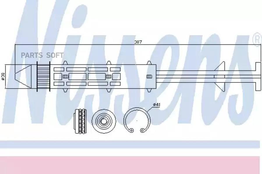 Осушитель кондиционера Nissens 95319