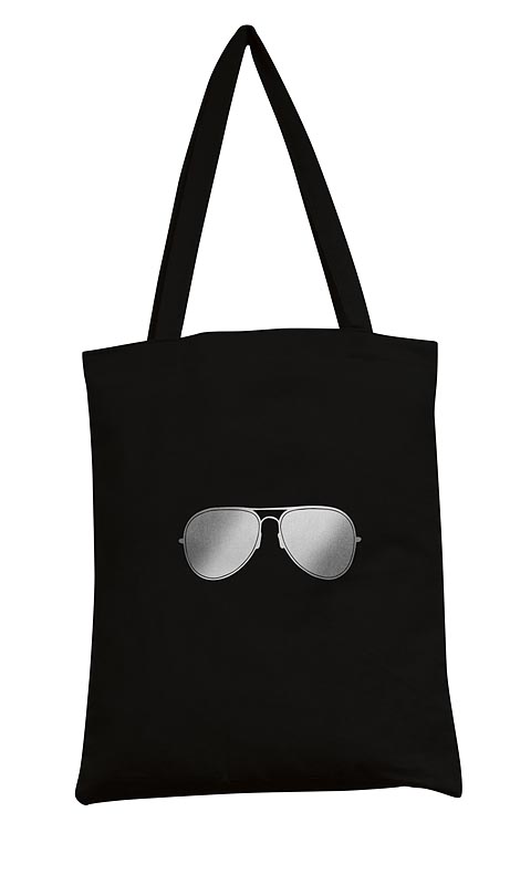 фото Сумка-шоппер женская арт и дизайн 432, очки черный серебристые