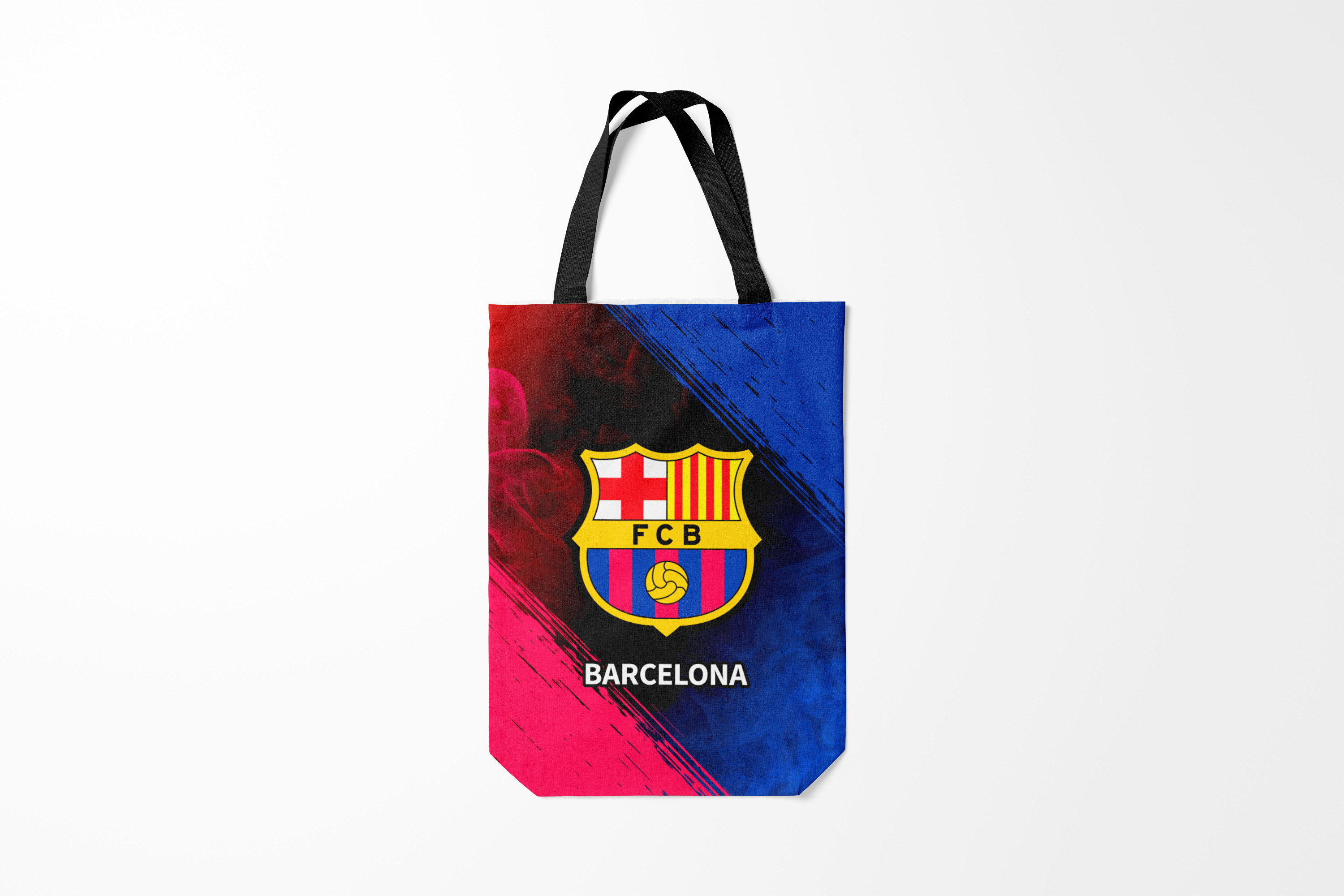 

Сумка шoппер унисекс Burnettie Barcelona БАРСЕЛОНА, синий; красный, Barcelona БАРСЕЛОНА