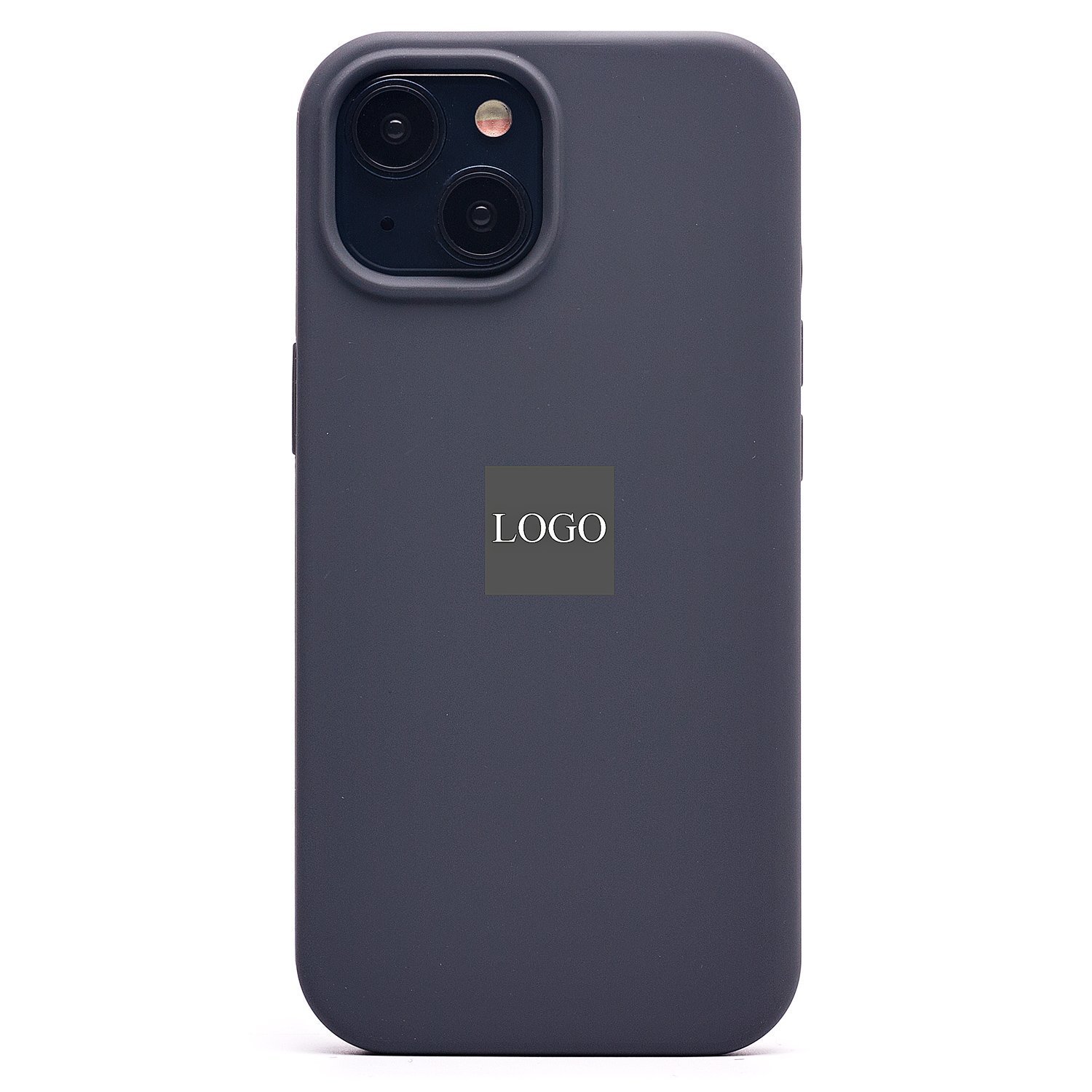 

Чехол для iPhone 15 силиконовый Soft Touch <темно-серый> (премиум)