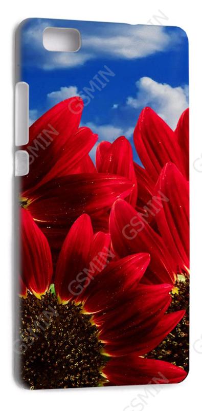 

Чехол NoBrand для Huawei P8 Lite Дизайн 171, Белый