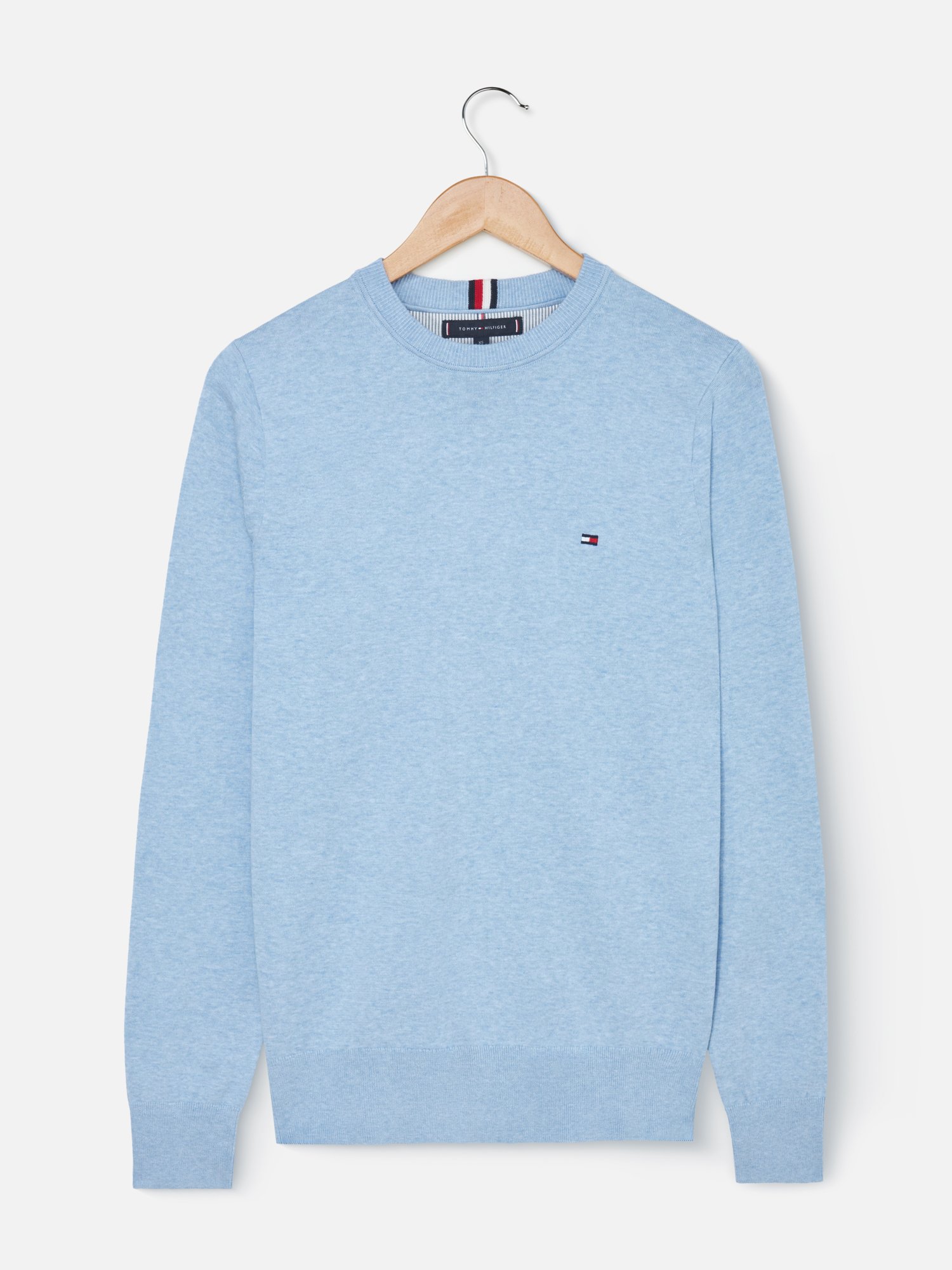 

Свитер мужской Tommy Hilfiger MW0MW21316 голубой XS/46, Синий, MW0MW21316