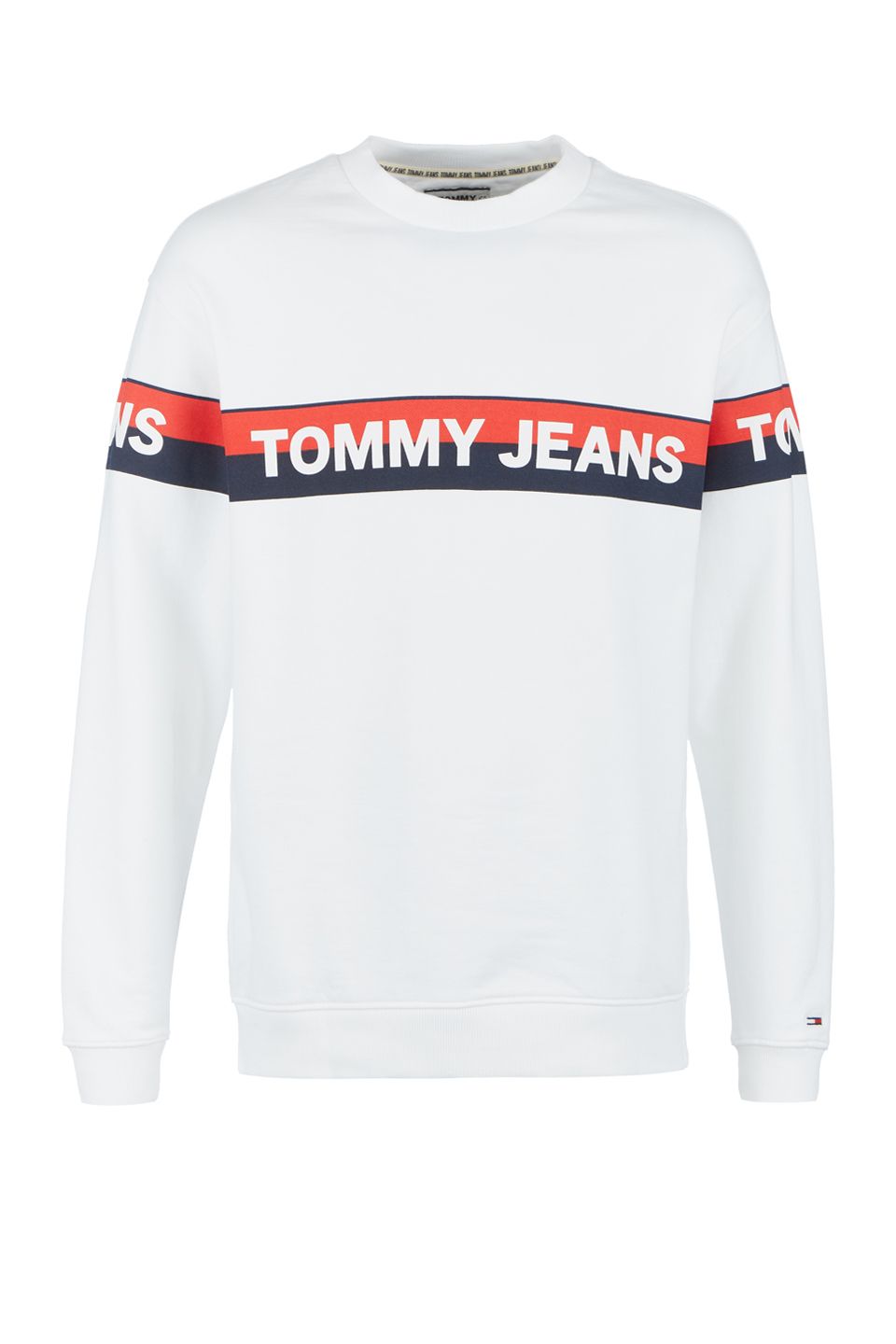 Свитшот мужской Tommy Jeans DM0DM07894 белый 2XL