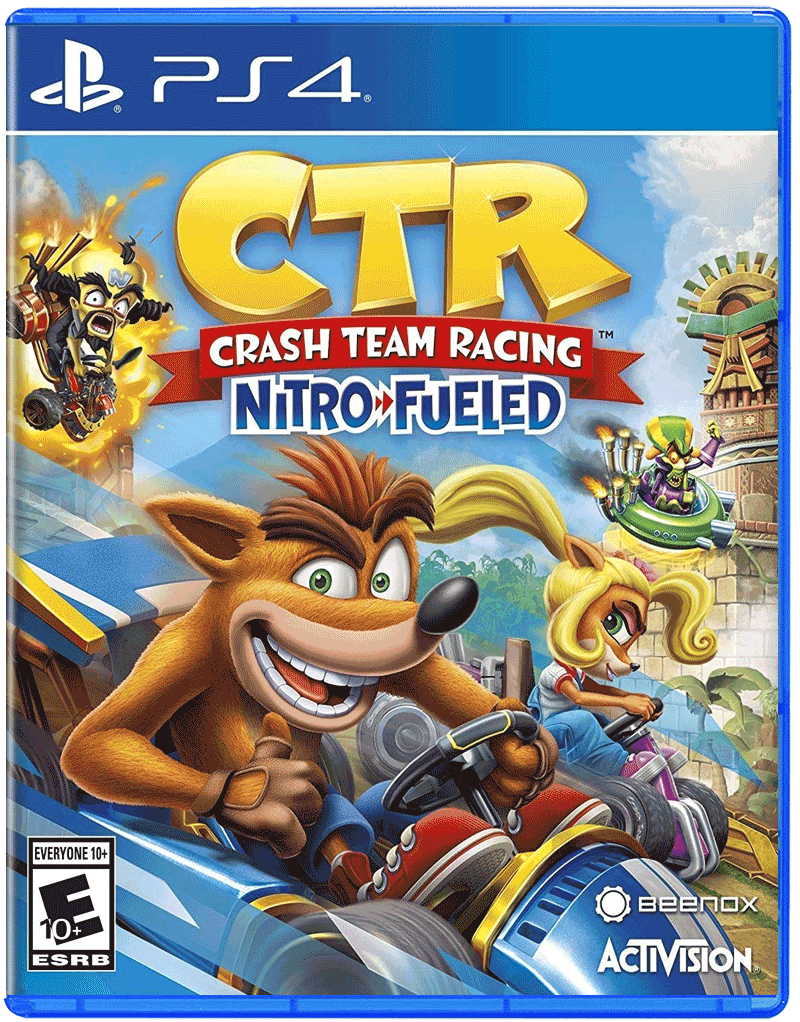 Игра Crash Team Racing Nitro-Fueled (PlayStation 4, полностью на иностранном языке)