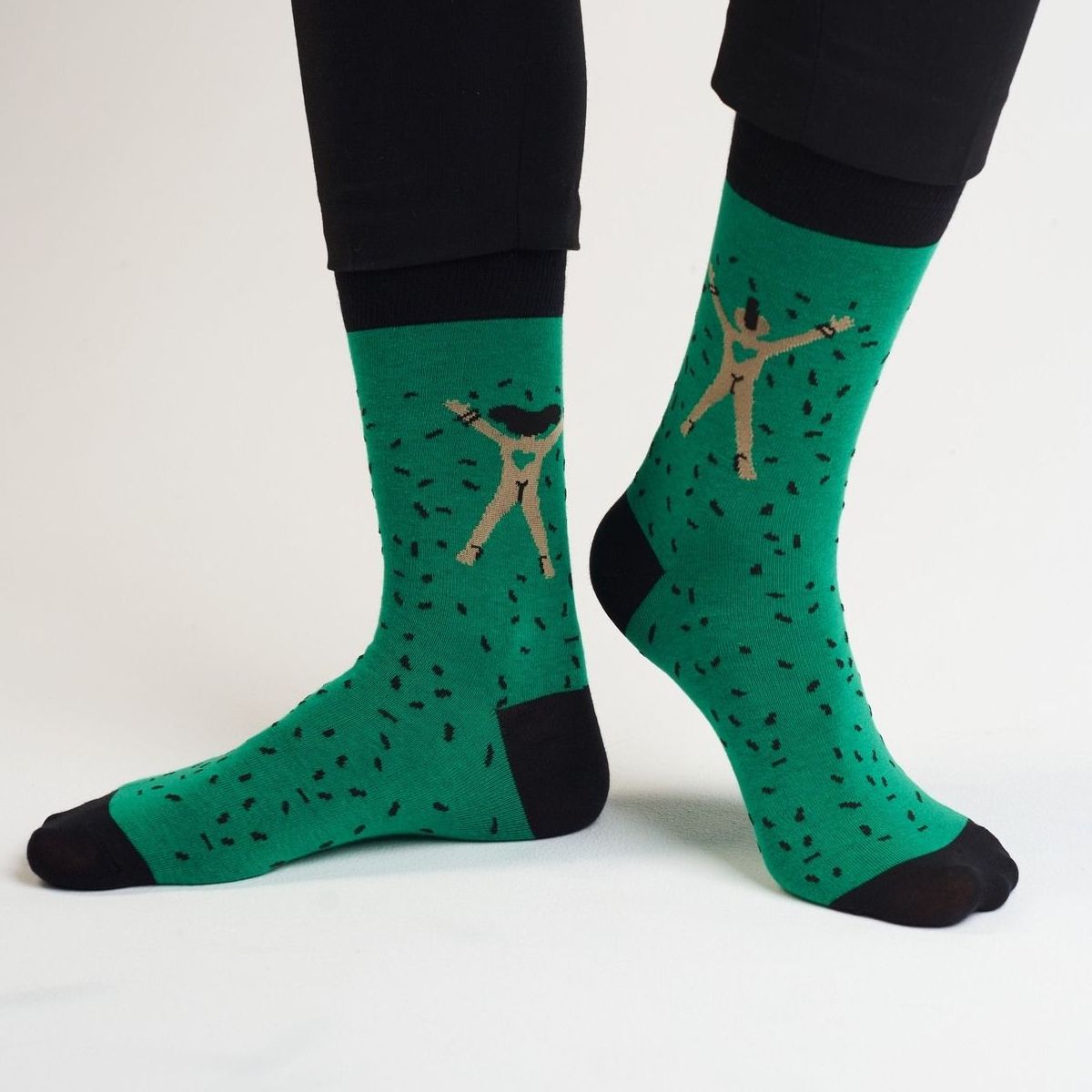 

Носки мужские St. Friday Socks 820-9 зеленые 38-41, 820-9