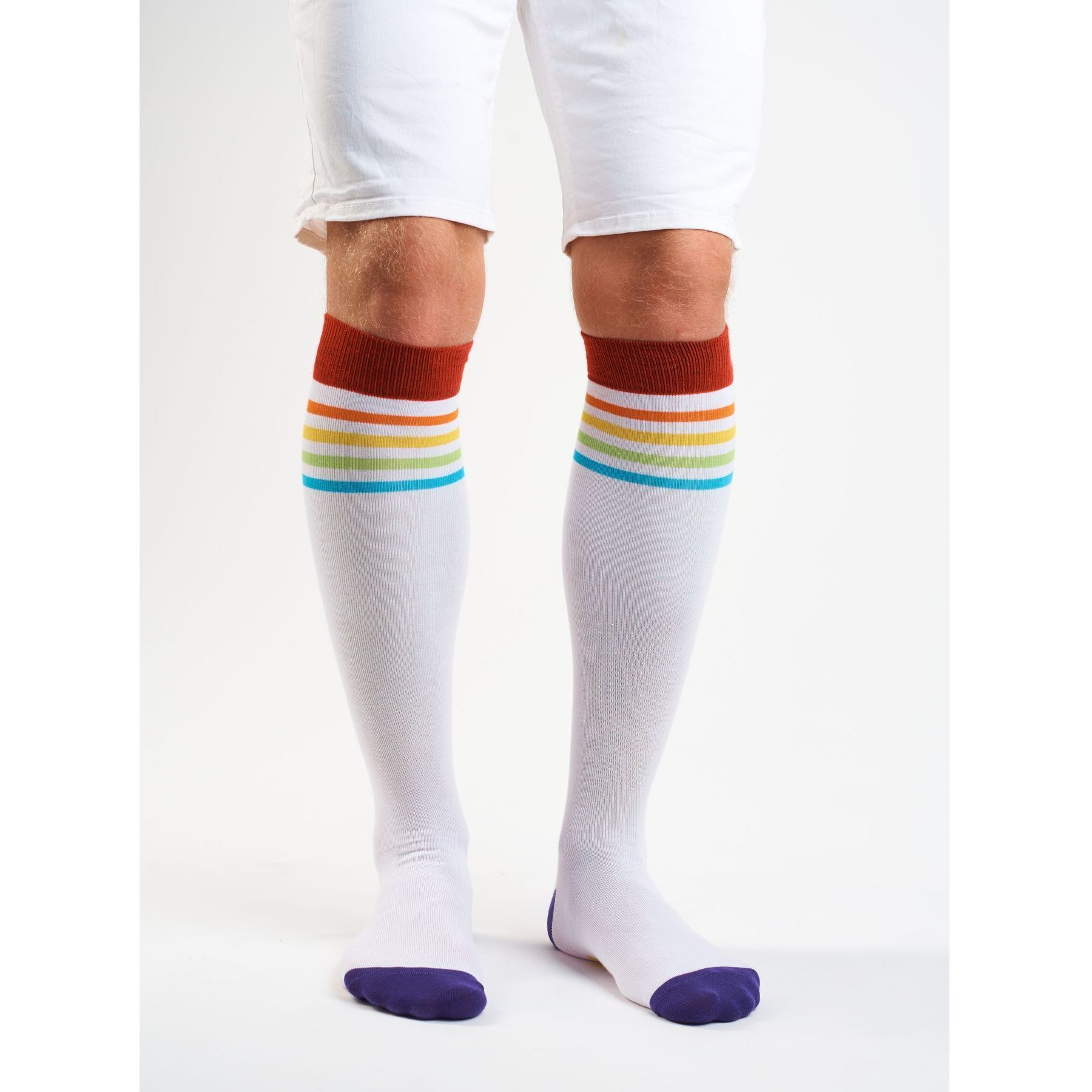 

Гольфы унисекс St. Friday Socks 811-2 белые, Белый, 811-2