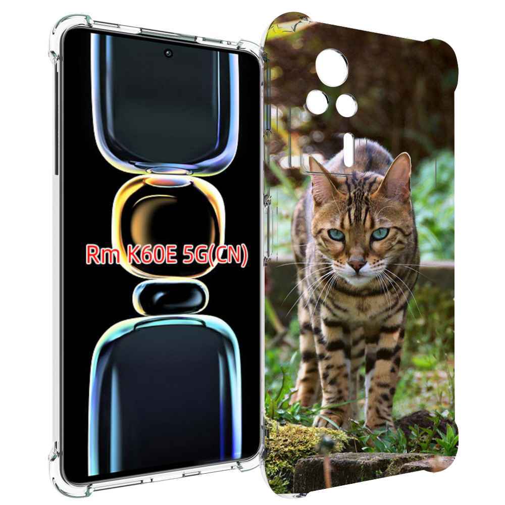 

Чехол MyPads порода кошка бенгальская для Xiaomi Redmi K60E, Tocco