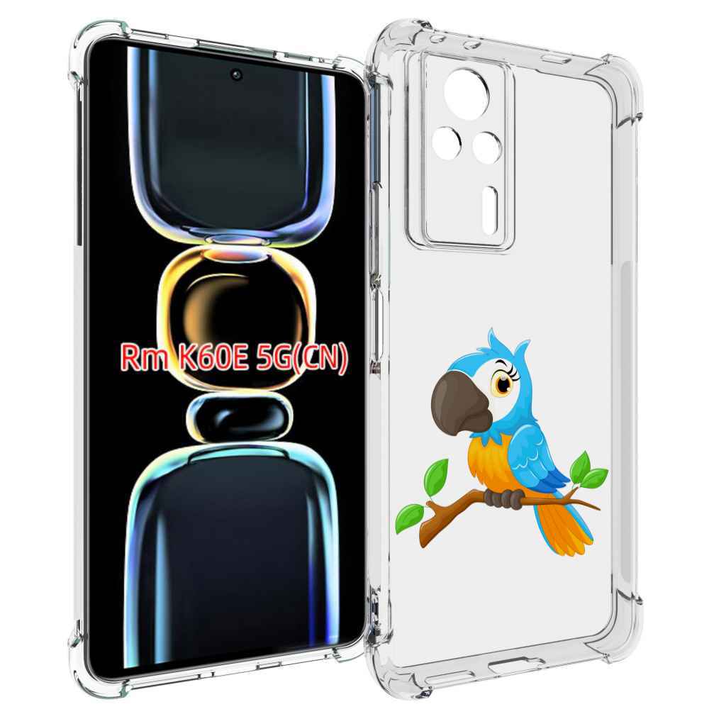 

Чехол MyPads попугайчик детский для Xiaomi Redmi K60E, Tocco
