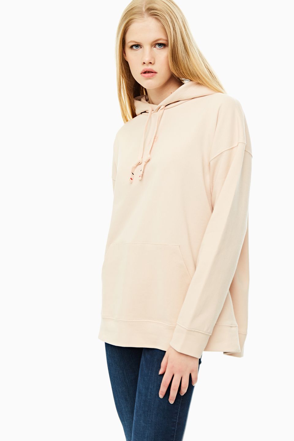 

Толстовка женская Tommy Hilfiger WW0WW28599 бежевая 2XS, Бежевый, WW0WW28599