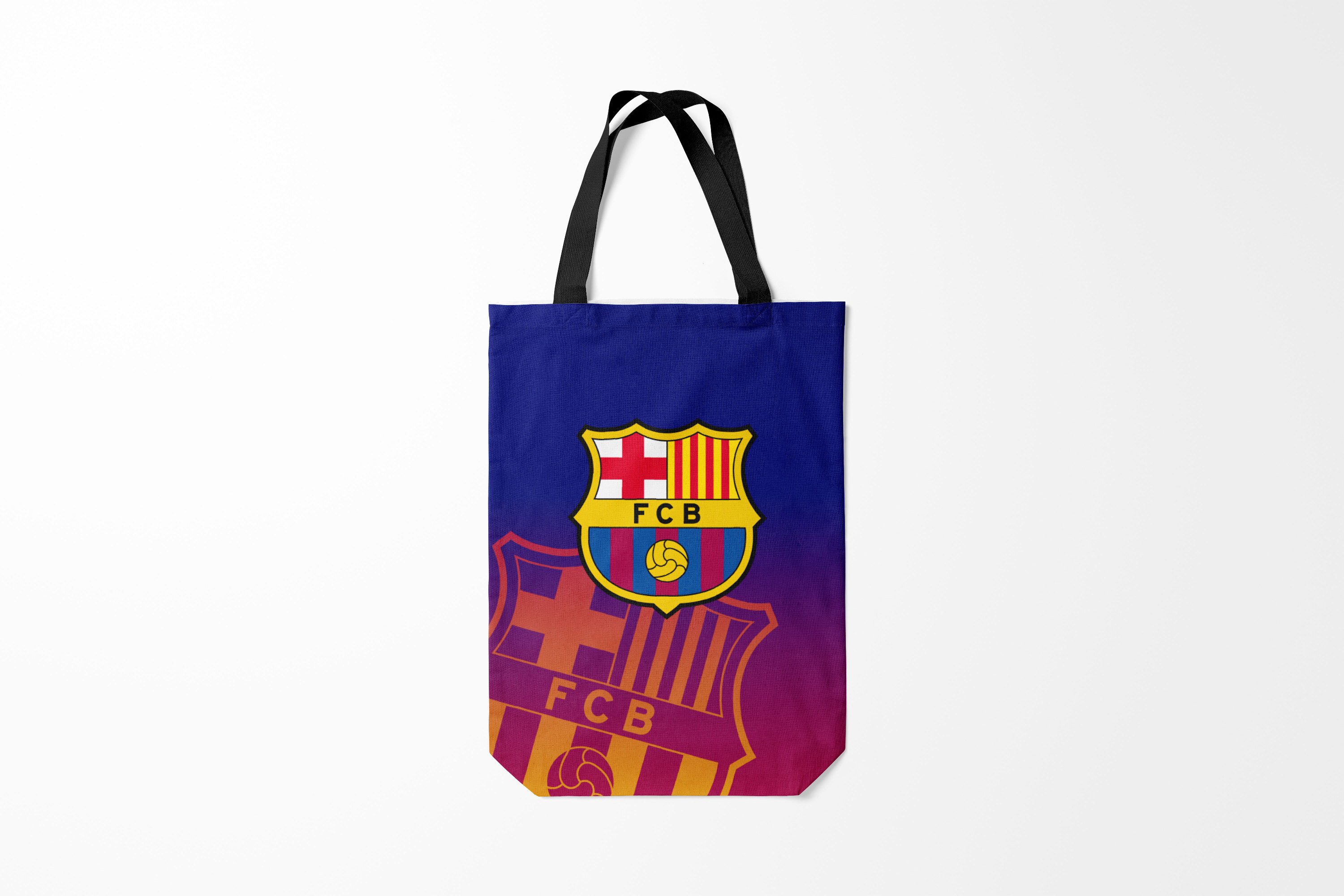 

Сумка шoппер унисекс Burnettie Barcelona Барселона, синий, Barcelona Барселона