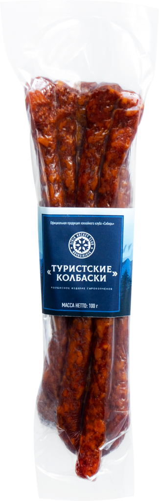 

Колбаски ХК Сибирь Туристические сырокопченые 100 г