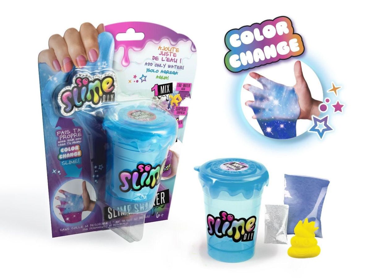 Canal Toys - So Slime - Baril de Slime Fidget - 4 Méga Slime Coloré