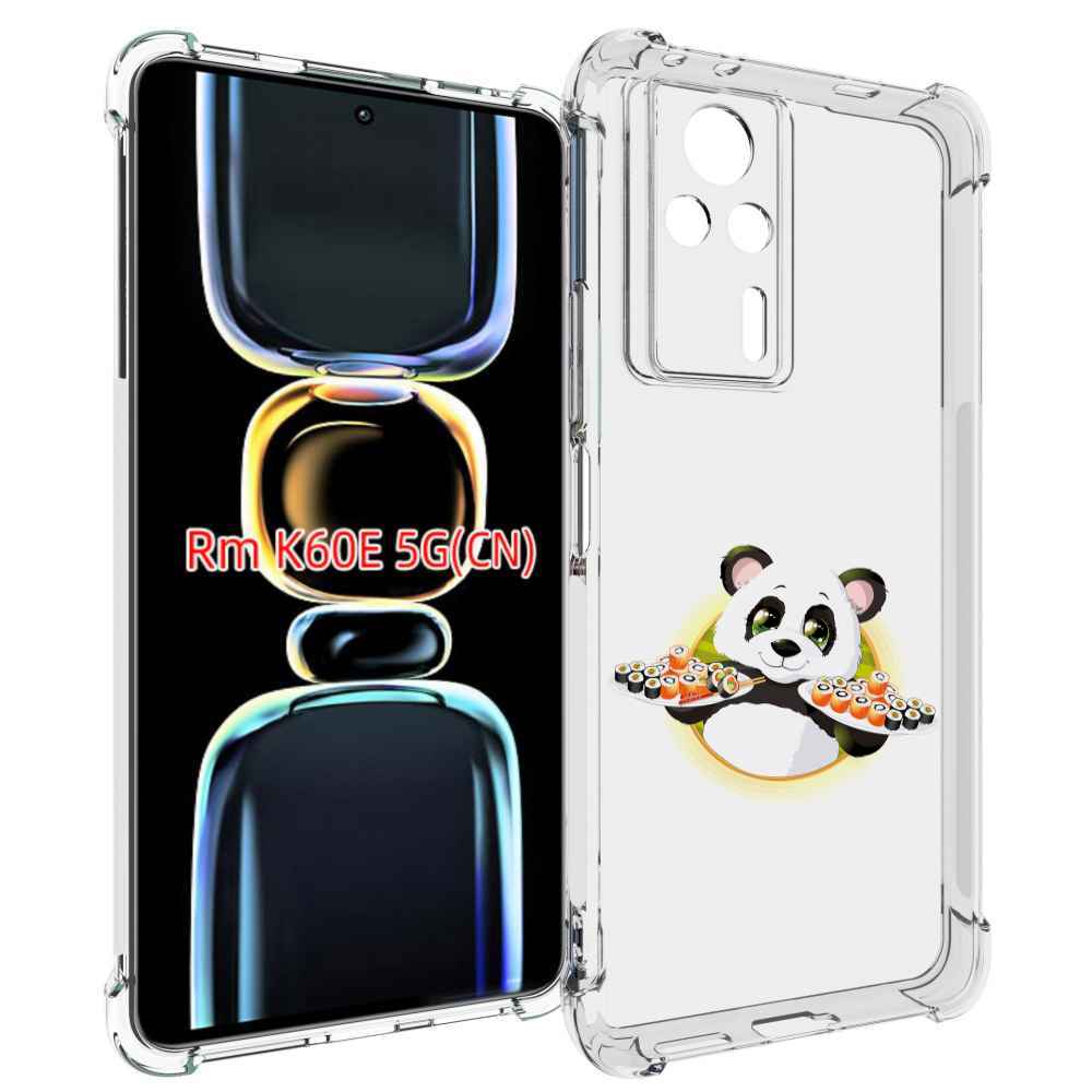 

Чехол MyPads панда-с-суши для Xiaomi Redmi K60E, Tocco