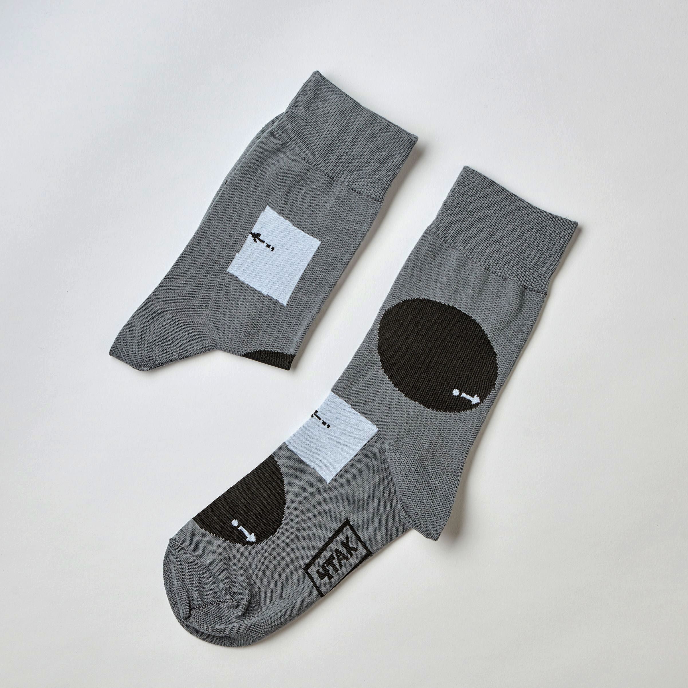 Носки мужские St. Friday Socks 730-14 серые 42-46