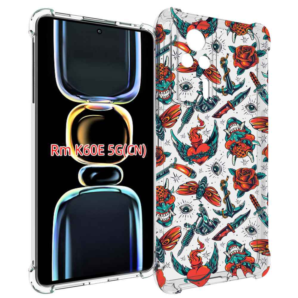 

Чехол MyPads олд-скул-пак для Xiaomi Redmi K60E, Tocco