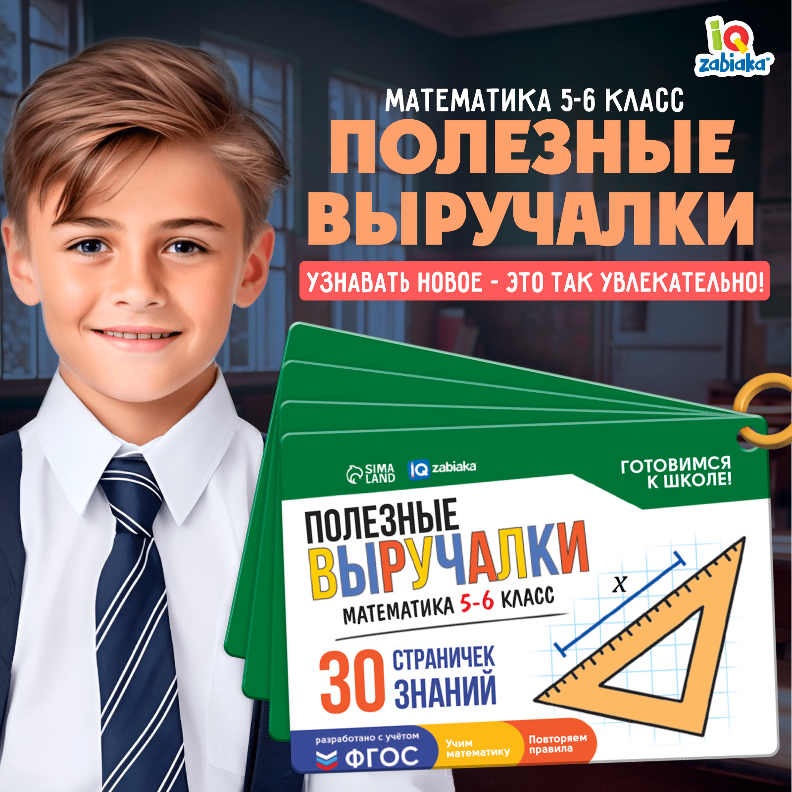 

Полезные выручалки IQ-ZABIAKA Математика 5-6 класс, Математика