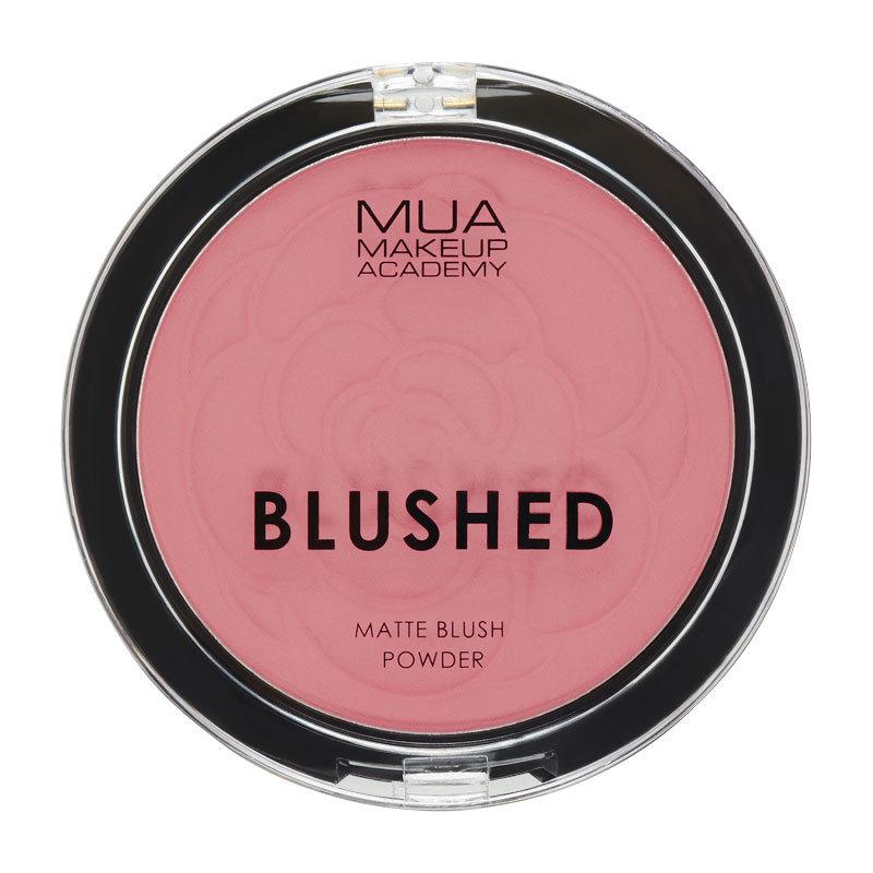 фото Компактные румяна mua makeup academy blushed matte, rose tea