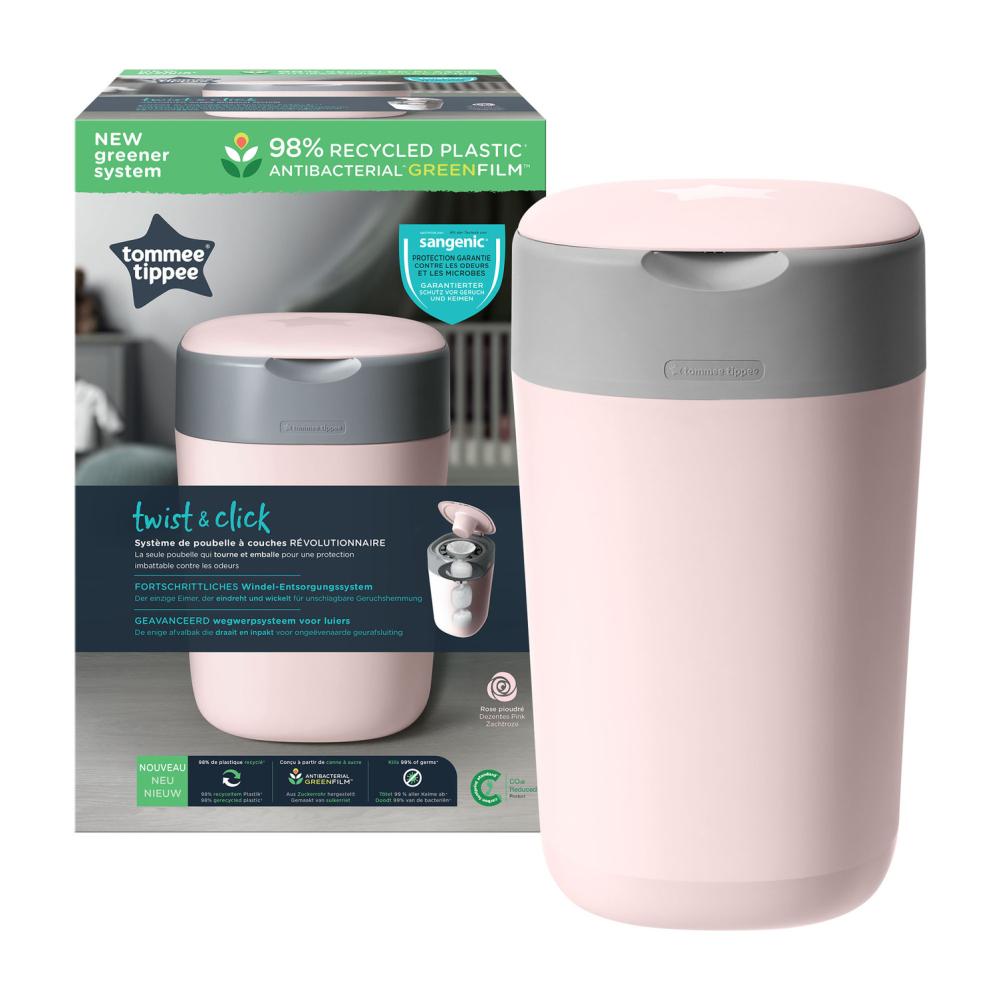 фото Утилизатор для использованных подгузников tommee tippee twist & click, pink 85100202