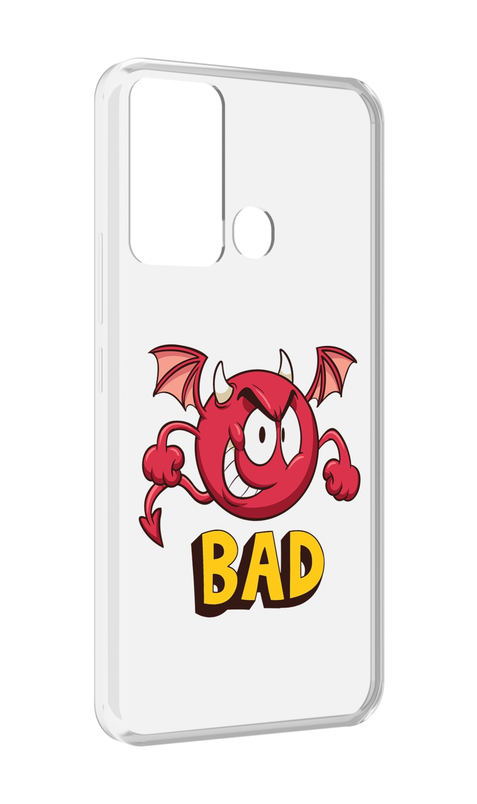 

Чехол MyPads плохой для Infinix Hot 12i, Прозрачный, Tocco