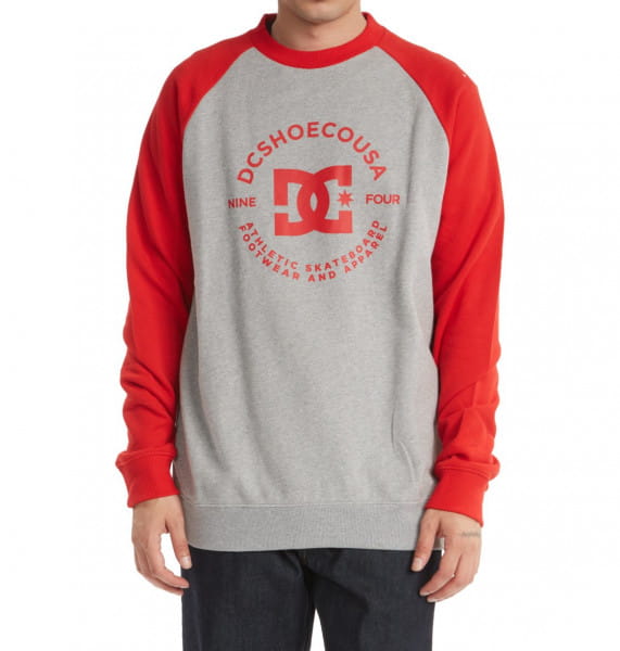 

Свитшот мужской DC SHOES ADYSF03076 серый M, ADYSF03076