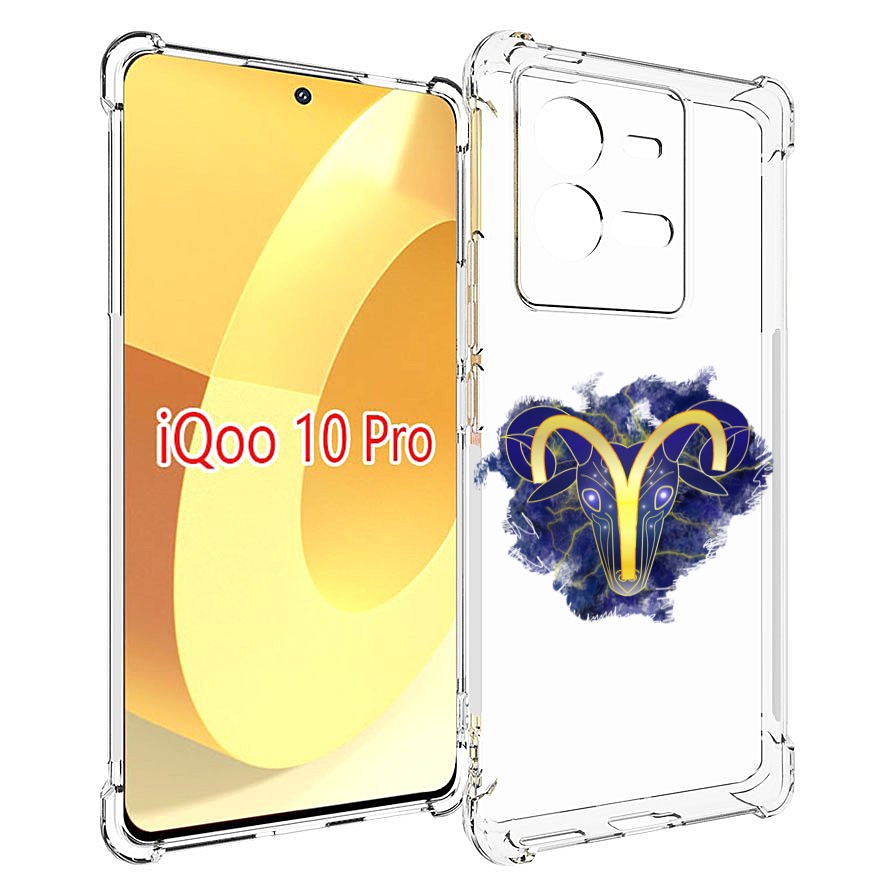 

Чехол MyPads знак-зодиака-овен-8 для Vivo iQOO 10 Pro, Прозрачный, Tocco