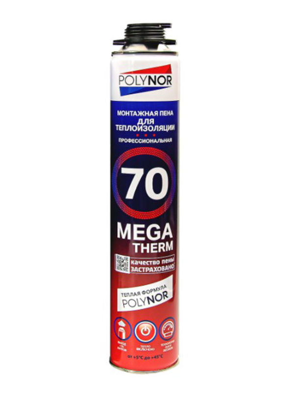 

Пена Polynor 70 Mega Therm, 70 Mega Therm
